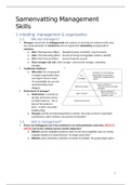 Samenvatting Management Skills 