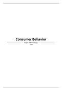 Samenvatting Consumer Behavior, Nederlands 2019