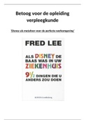 Betoog boek: 'Als Disney de baas was in uw ziekenhuis' van Fred Lee