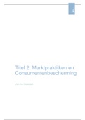 HER SV Titel 2: Marktpraktijken en consumentenbescherming 18-19