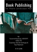 Media Landscape Map Book Publishing