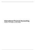 International Financial Accounting - Artikelen en Colleges