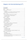Samenvatting&colon; Wegwijs in de Inkomstenbelasting