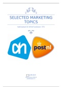 Paper selected marketing topics 