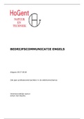 Bedrijfscommunicatie-Engels-ingevuld PDF