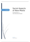 Collegeoverzicht voor het vak Social Aspects of New Media
