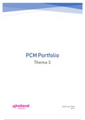 PCM Portfolio - Periode 3 (Business Studies InHolland)