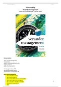VM Samenvatting Verandermanagement &lpar;Kleijn & Rorink&rpar;