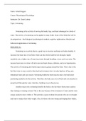 Effects of Swimming- Essay
