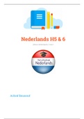 Nieuw Nederlands 1 vwo  Samenvatting H5 & 6