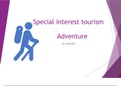 Unit 14 specialist tourism P3 M2 D1 Specialist interest tourism: Adventure 