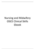 Nursing and Midwifery OSCE Clinical Skills Ebook