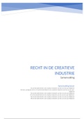 Recht in de creatieve industrie - Ilse van de Laar-Wijdeven