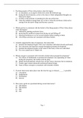 Chapter 2 test questions 