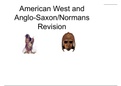 American West and Anglo-Saxon/ Norman England Slideshow (GRADE 8/9)