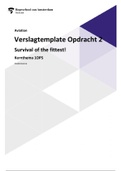 Operations thema 1 IO2 'survival of the fittest'