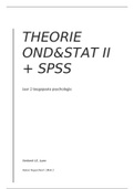 Onderzoek en Statistiek II theorie & procedures