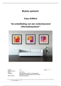 NCOI - Business IT & Management - Systeemontwikkeling - Case ArtRent - Moduleopdracht