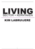 Samenvatting Living (sector, kern taken en reader)