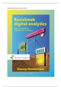Samenvatting basisboek digital analytics