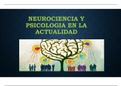 neurociencia y psicología en la actualidad