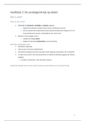 Volledige samenvatting sociologie en kritische reflectie lezing 