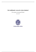 Cybercrime essay Universiteit Leiden