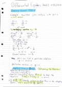 1. First order ordinary differential equations