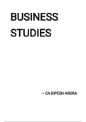 Business studies 12th class 
