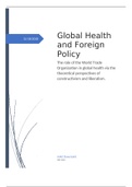 Global Health and Foreign Policy