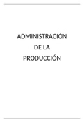 Temario completo Administración de la Producción (segundo)