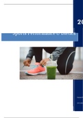 Samenvatting Sports Performance & Dietics (NEDERLANDS!)