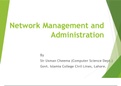 Network Management Concepts for Beginners in simple and easy to understand