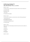 Chapter 1: Cellular Biology South University NSG5003 Week 1 Study Guide