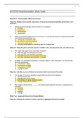 ECO/372 Final Examination Study Guide> Graded A