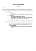 Politics 202 Midterm Study Guide- Parts 2 and 3