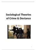 Theories of Crime and Deviance
