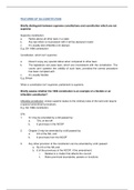 CSL2601 Constitutional Law Summary Notes Previous Q and A 2024