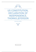 Comparison Paper Instructions For this assignment, you will read the U.S. Constitution,