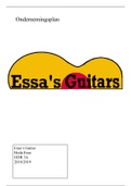 Ondernemingsplan gitaarwinkel (Essa's Guitars)