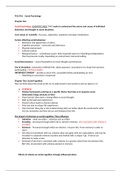 PYC3701 Exam summaries