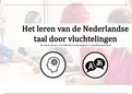 Valorisatie Masterthese - Leerstrategieën bij vluchtelingen in Nederland