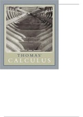 Thomas Calculus 11th Edition