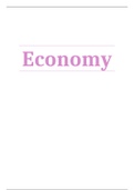 Geography: Economy notes (IEB)
