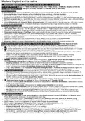 England 1199 - 1272 &lpar;King John and Henry III&rpar; Key Information Summary