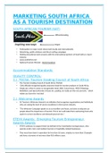Marketing South Africa as a tourism destination 