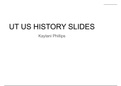 US History Quiz Review Unit 3- UT HIS315K