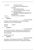 HIEU 201 Chapter 4 Quiz Answers - Includes ALL VERSIONS HIEU201 Lecture Quizzes Liberty University.docx