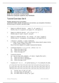 ENS1161 Computer Fundamentals Tutorial Exercises Set with Answers 6