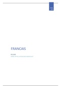 Samenvatting Frans 1: modules 2019